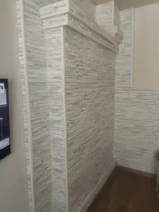 Панель ПВХ ГРЕЙС 980*500 10шт/уп Сланец Кварцит серый. Цена указана за 4,9 м²