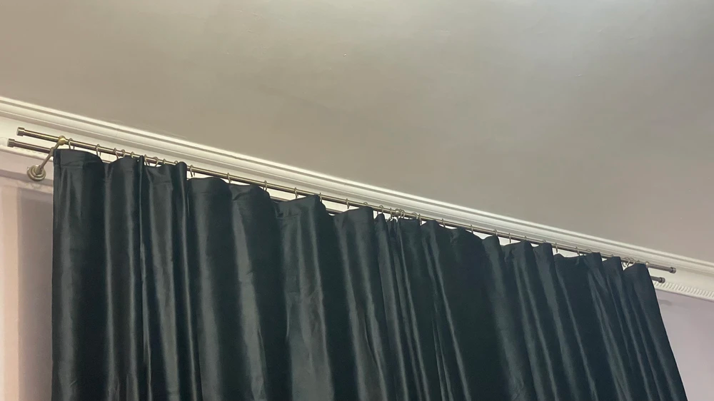 Карниз двухрядный кованый УЮТ d25мм 2,8м Сталь