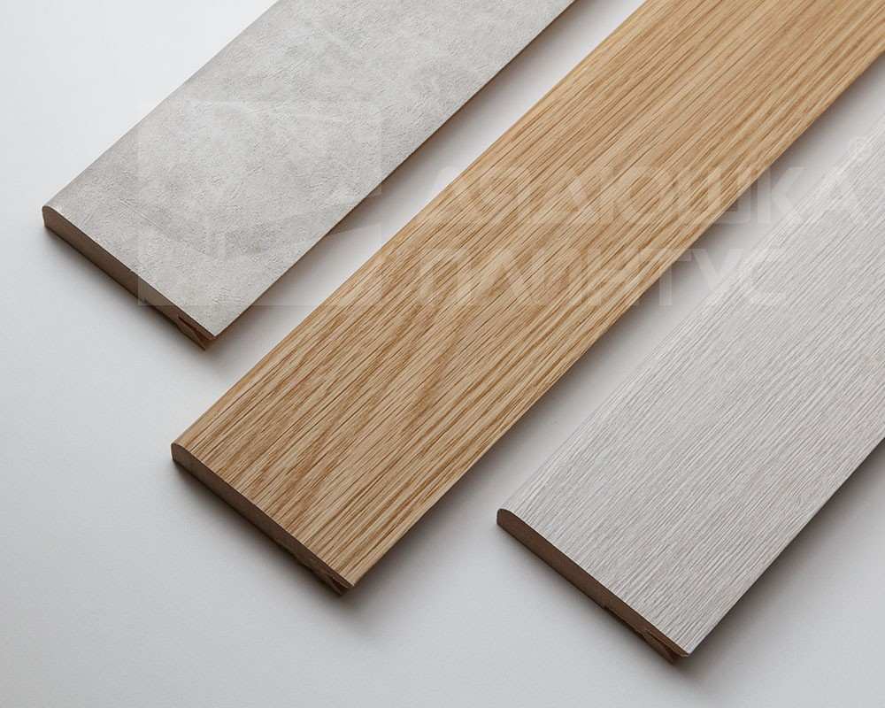 Плинтус МДФ Лука Пл 80МДФ.2700. 24116 Белый