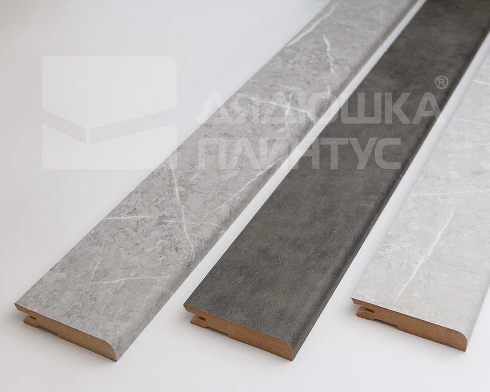 Плинтус МДФ Лука Пл 100-1МДФ.2700.Point line 24034 Черный лофт