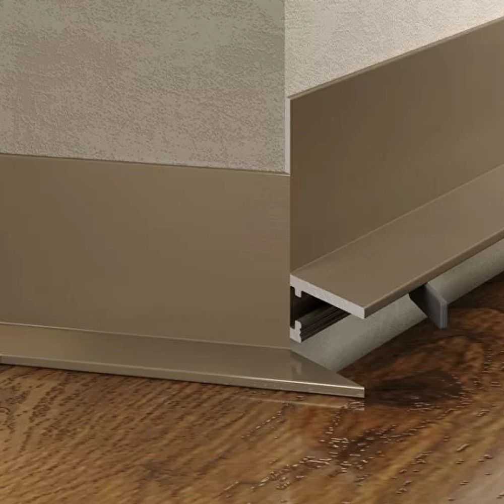 Микроплинтус MSAPL 02.2700.04L Анод бронза