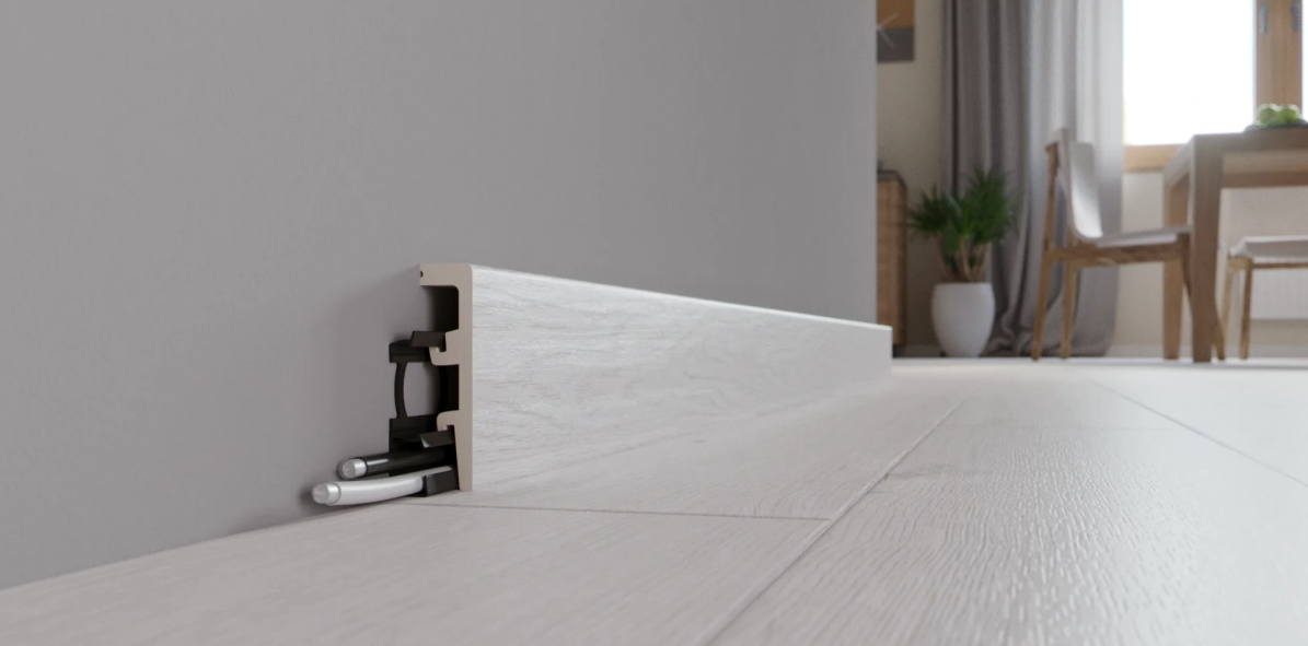 Плинтус напольный Arbiton Integra 06 Ясень Аляска