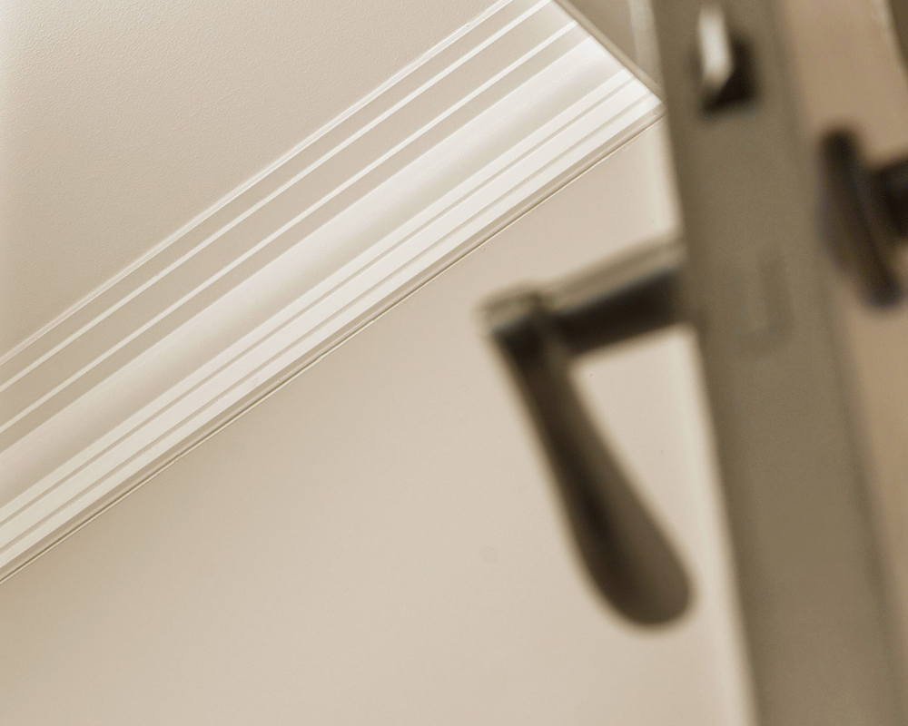 Карниз потолочный NMC WT25 80*80*2000 Белый под покраску