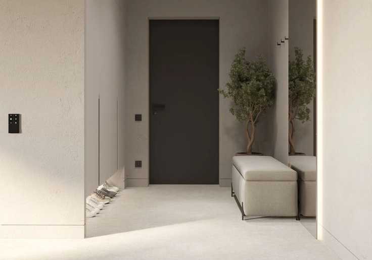 Монтажная часть скрытого плинтуса Progress PKGCFAA 75