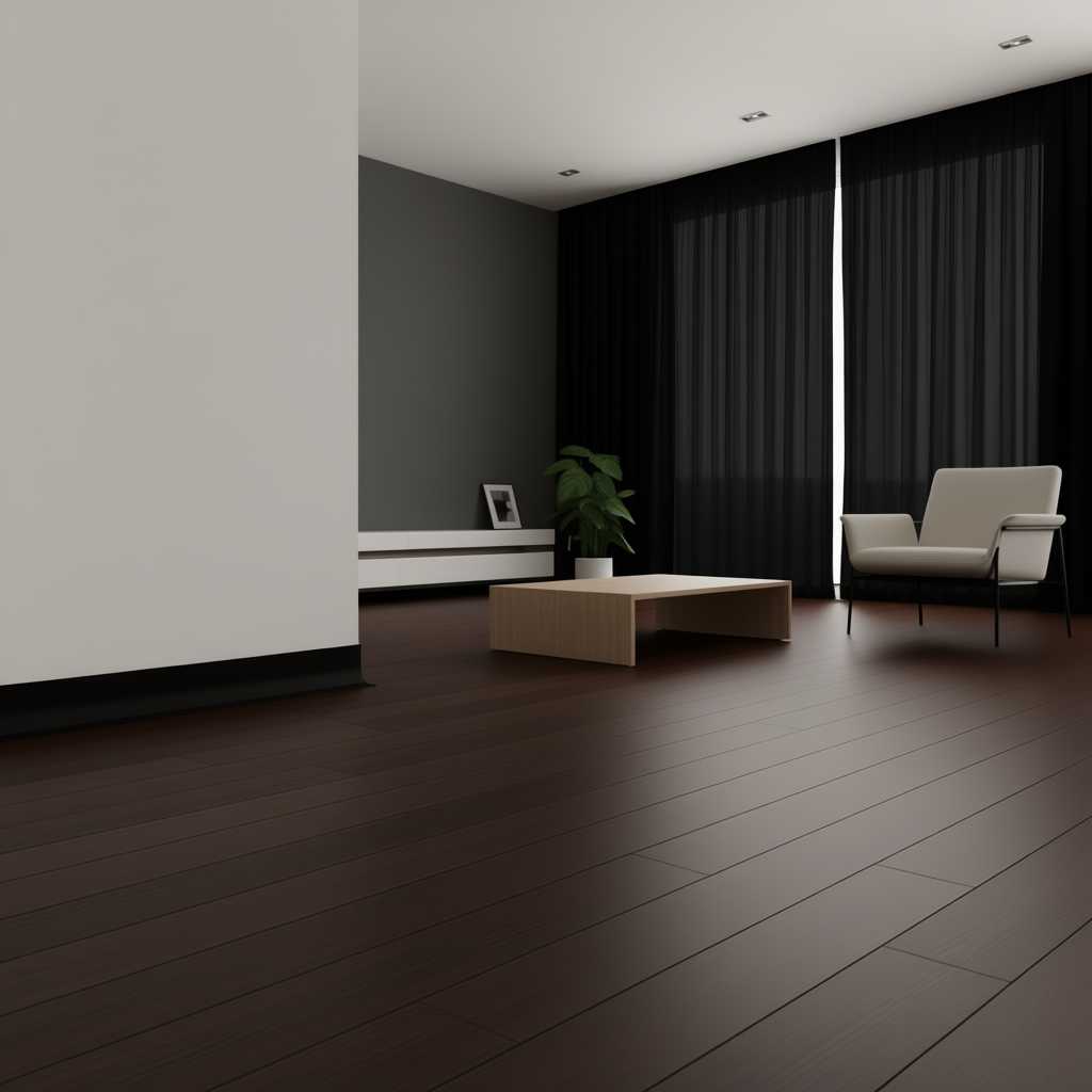 Антиплинтус алюминиевый Апл 04.2700.15 Черный