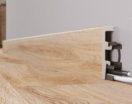 Плинтус напольный Arbiton Integra 16 Светлый орех