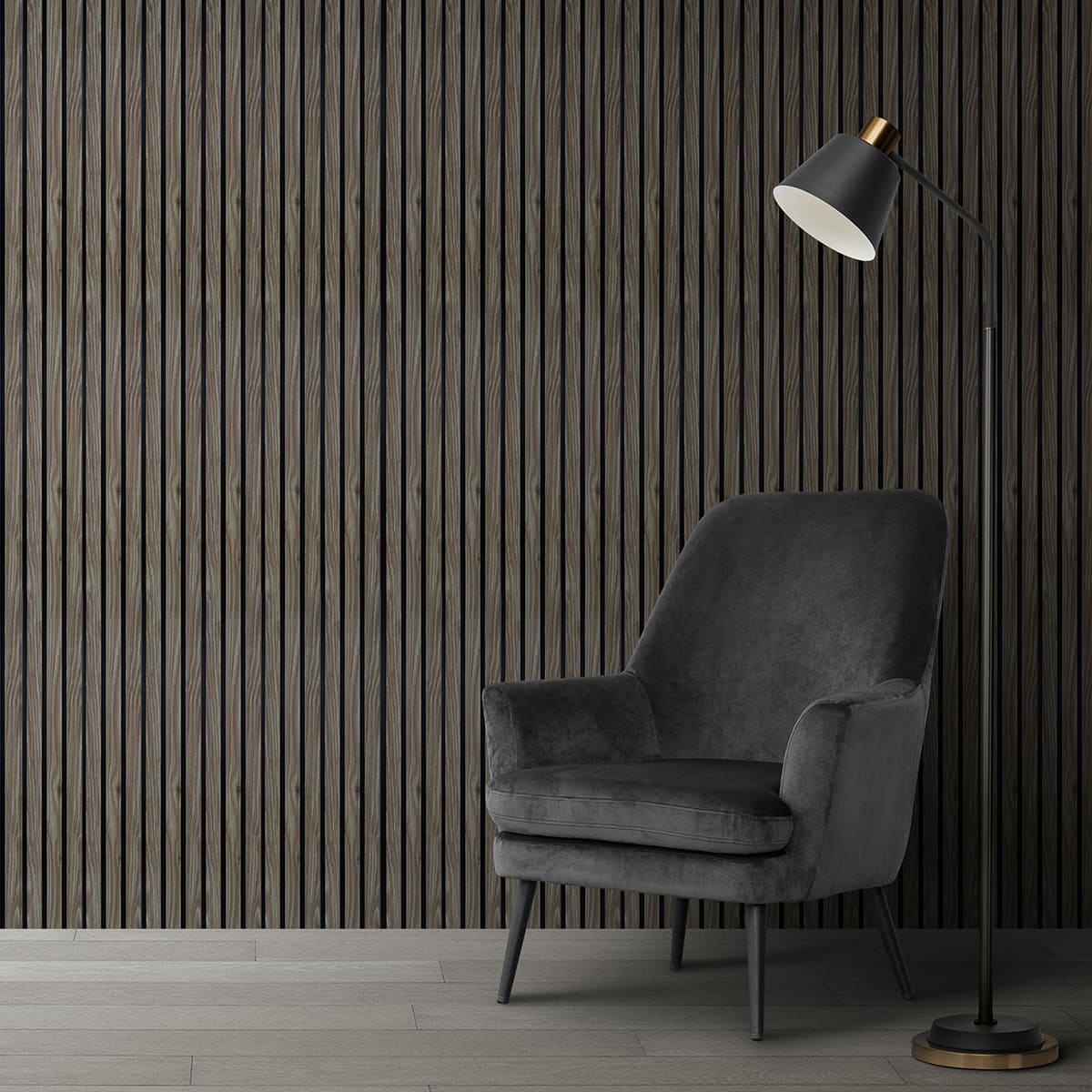 Панель вспененный полистирол ГРЕЙС 3D RAIL 120*2700 мм.  Ель