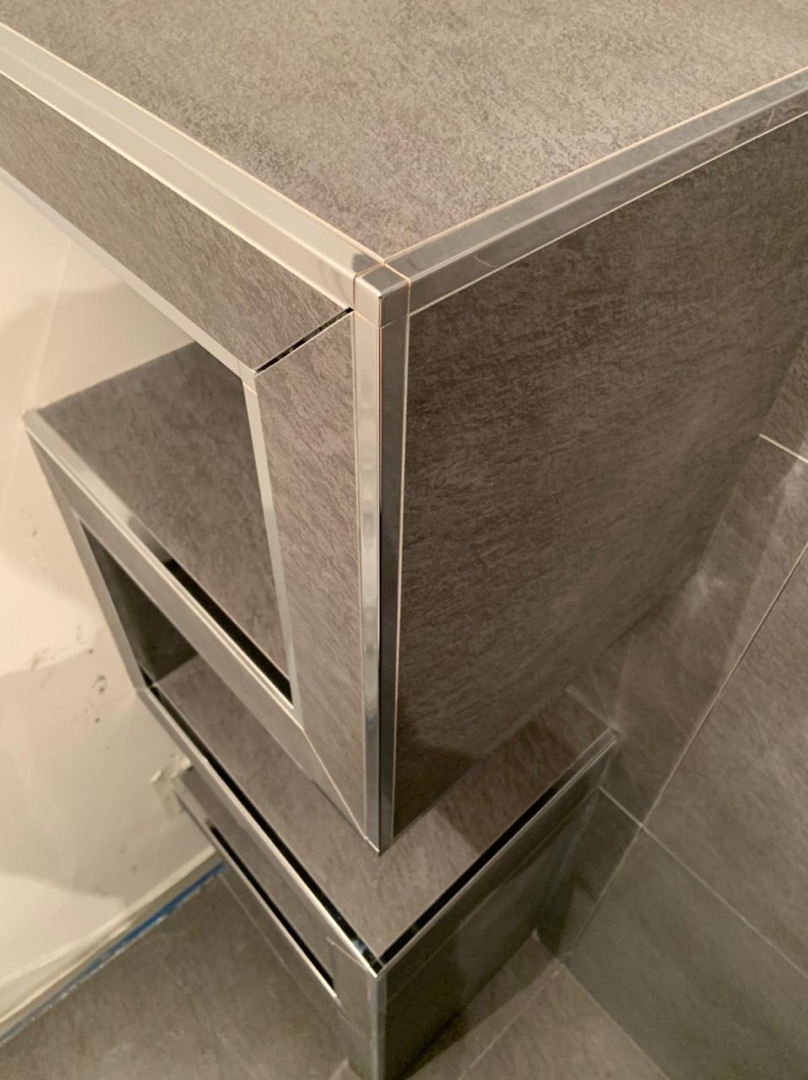 Капсула для прямоугол. профиля 10 мм Анод сер. CPJQSAA 10/2