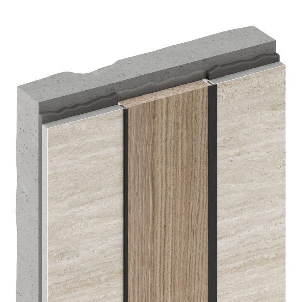 Теневой профиль Decaro Engineering D009.2A Латунь 3,0 м