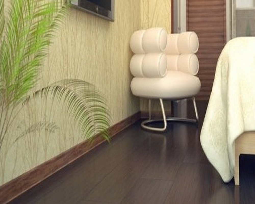 Плинтус ПВХ Идеал Классик 70мм 2,2м 292 Орех миланский