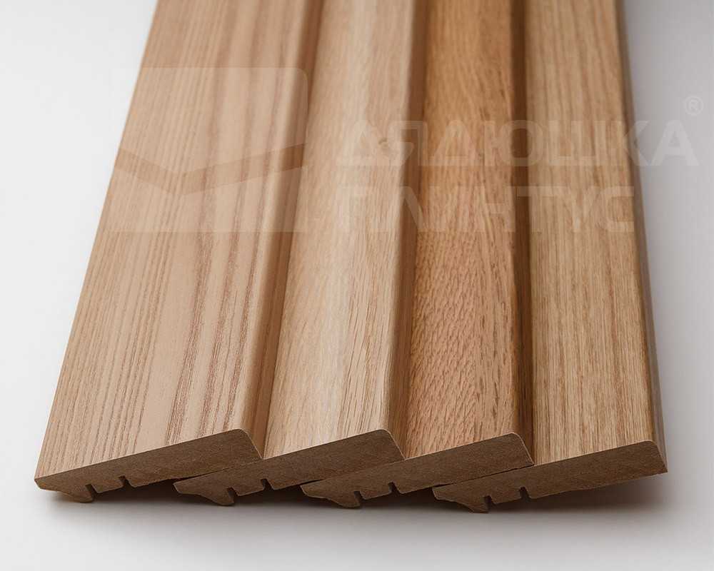 Плинтус МДФ Волшебная палочка. Гарден .206 Дуб коричневый