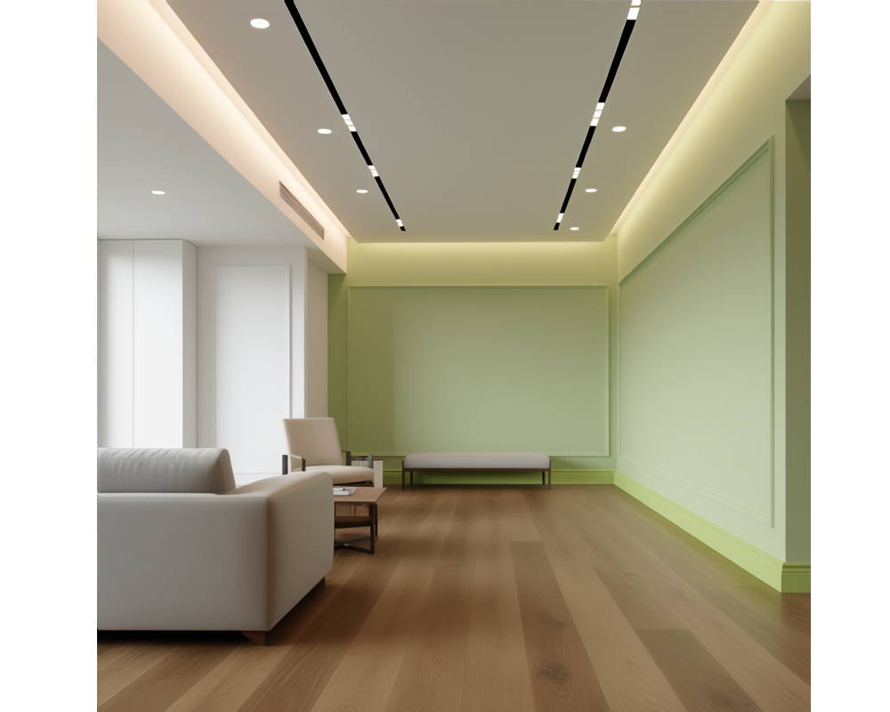 Плинтус МДФ ХАННАХОЛЗ 81301 81мм 2,4м. Окраска включена в стоимость