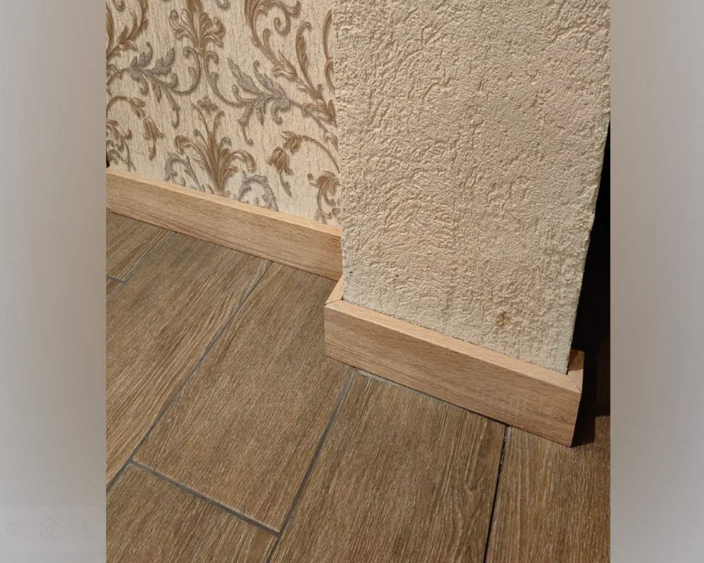 Плинтус напольный Salag Alpha 80 Основной 2,4м