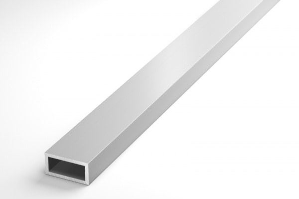 Труба прямоугольная 20х10 мм ТПр 01.2000.501л Серебро. Цена за 5 штук.