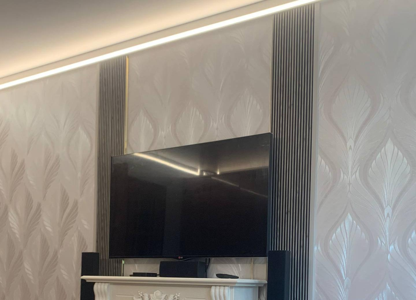 Панель вспененный полистирол  ГРЕЙС 3D RAIL EAST 120*2700 Ель