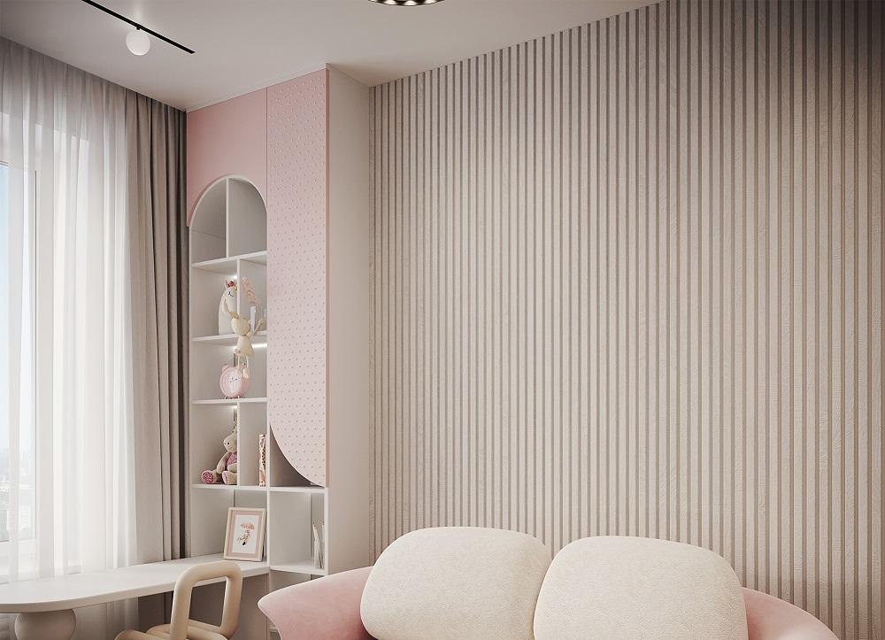 Панель МДФ 3D Лайн Модерн 165*2750мм. L03 Ель серебристая