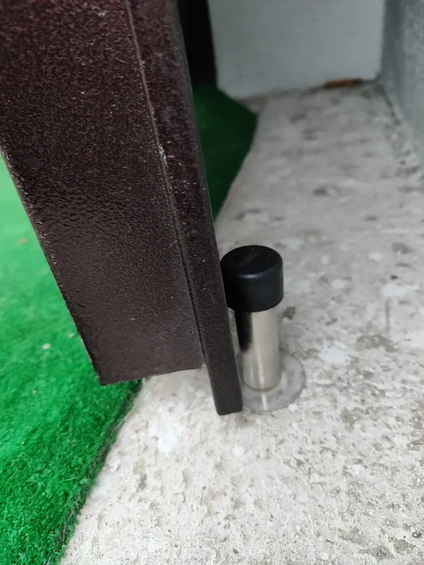 Упор дверной DS009-INOX 45 мм