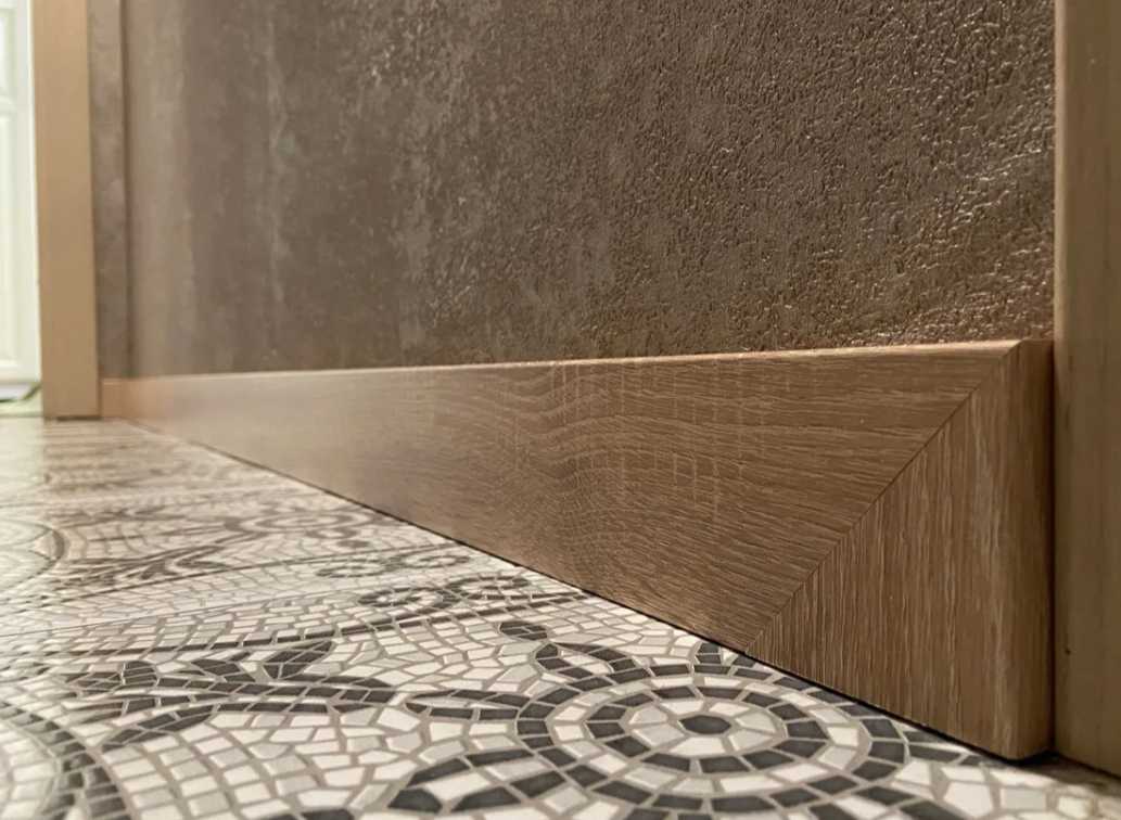 Плинтус напольный Arbiton Integra 16 Светлый орех