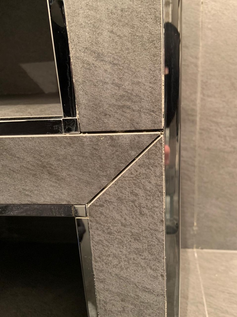 Капсула для прямоугол. профиля 10 мм Серый Tiltex CPJQSBX 10/2