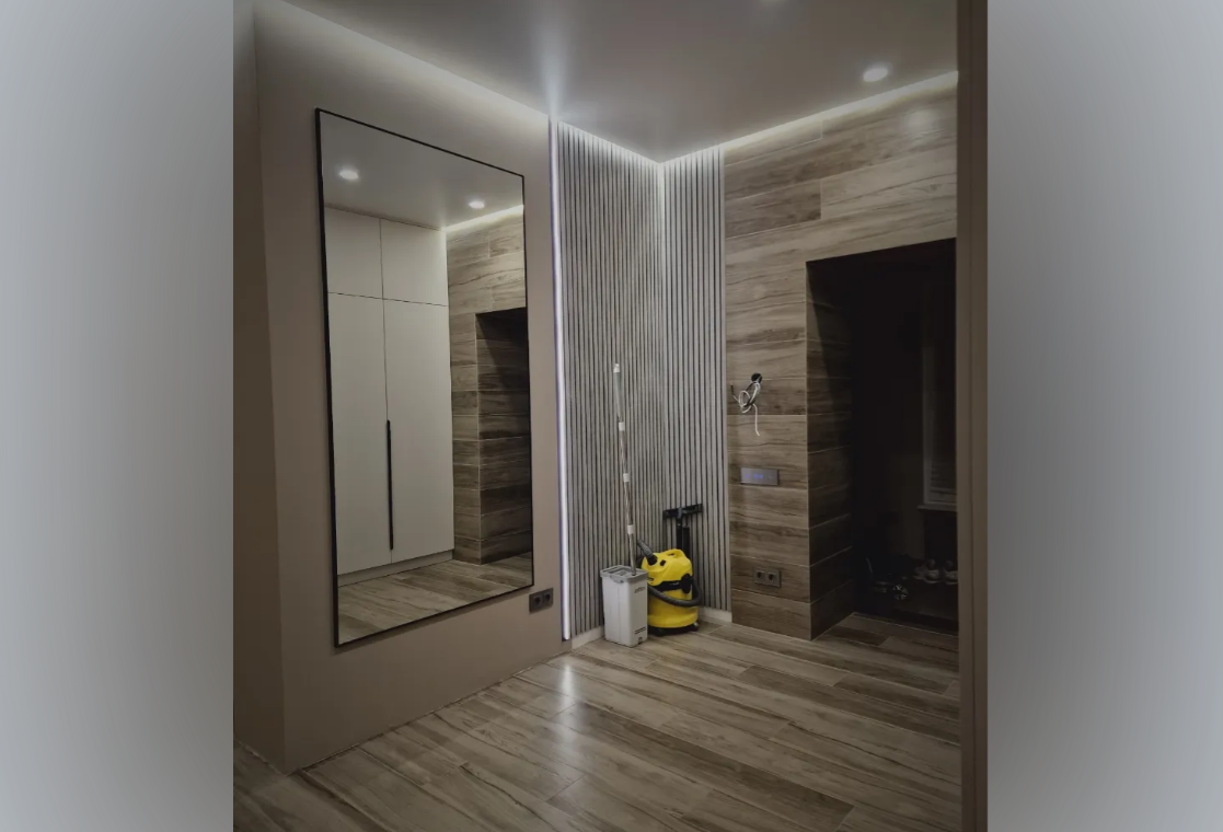 Панель вспененный полистирол ГРЕЙС 3D RAIL 120*2700 мм.  Береза