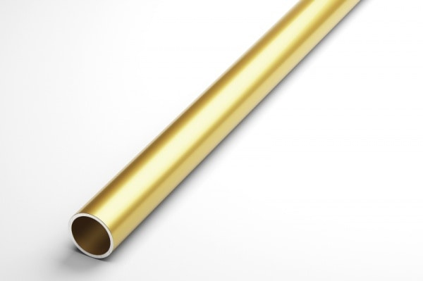 Труба круглая Ø 18 мм ТКр 06.2000.502л Золото. Цена за 5 штук.