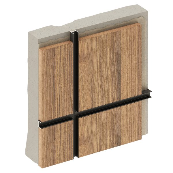 Теневой профиль Decaro Engineering D008 Черный 3,0 м