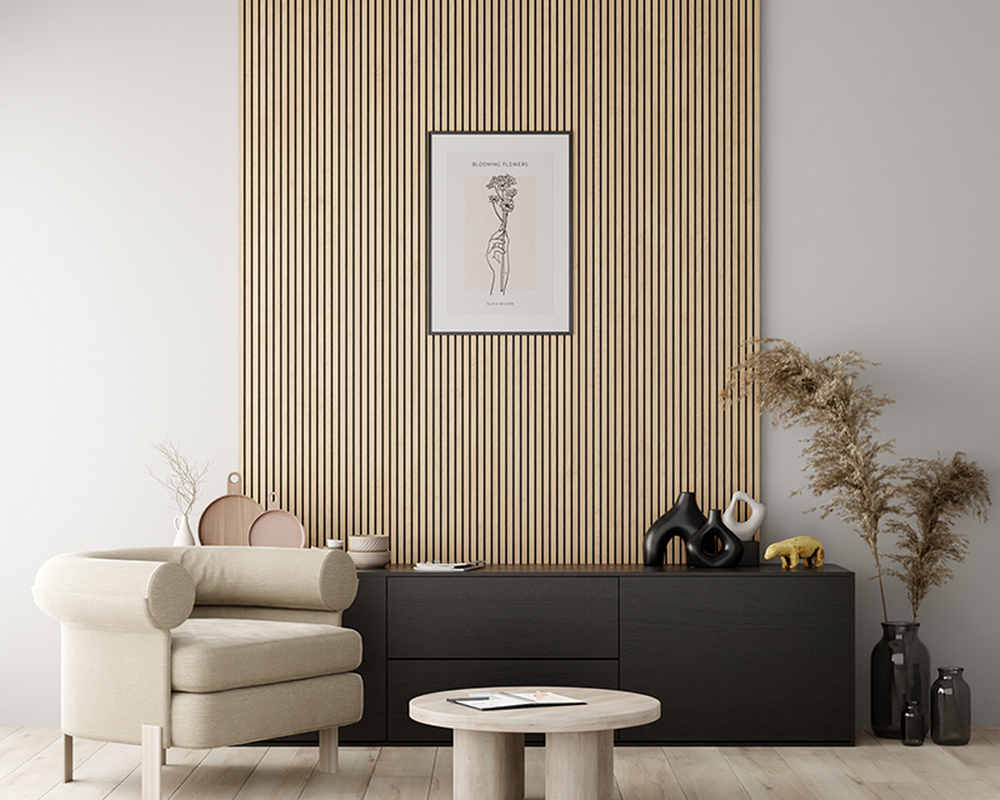 Панель МДФ ACUPAN 61.08.122501.94 трапеция 12х122х2760 мм Эльм коричневый