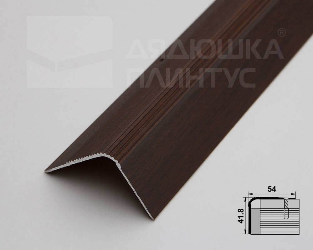Порог угловой ПУ 02.2700.294 Венге