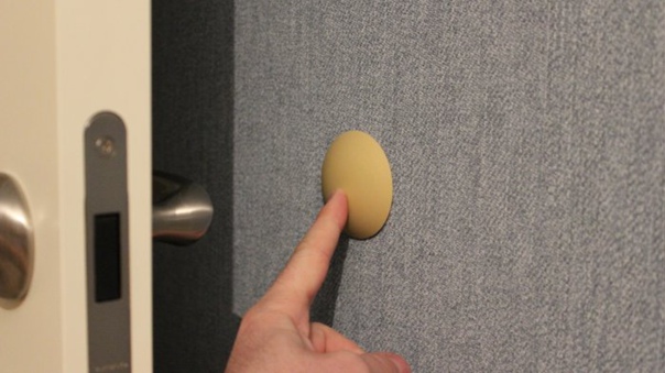 Демпфер настенный ПВХ ГРЕЙС d60 Серый